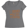 books and cats and coffee Women's Triblend Scoop T-shirt
