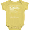 rules for dating my niece Baby Onesie