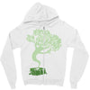 saw a ghost Zipper Hoodie