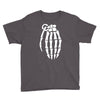 bones grenade jesse pinkman breaking the bad fully printed Youth Tee