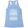 Real Kings Are Born On December 13 Racerback Tank
