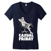 casual friday Women's V-Neck T-Shirt