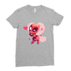 KISS ME PLEASE Ladies Fitted T-Shirt