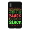 everybody wanna be black iPhoneX