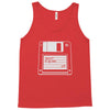 retro floppy Tank Top