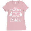 This Teacher Survived The 2016 2017 School Year Ladies Fitted T-Shirt