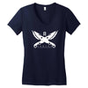 destiny hunter blade dancer   game fan Women's V-Neck T-Shirt
