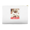 sloth astronaut swag Accessory Pouches
