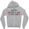 Happy Father's Day I Love Daddy Onesie-Father's Day Zipper Hoodie
