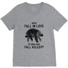 Why Fall In Love If You Can Fall Aslepp V-Neck Tee