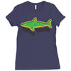 pool shark Ladies Fitted T-Shirt