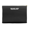things aren't always black and white computer geek Accessory Pouches