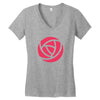 flower Women's V-Neck T-Shirt