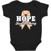 Hope Keeps Me Going Baby Bodysuit