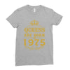 queens are born in 1975 Ladies Fitted T-Shirt