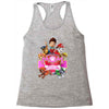 paw patrol birthday girl mom Racerback Tank