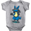 aura peeker Baby Bodysuit