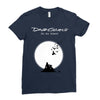 david gilmour on island Ladies Fitted T-Shirt