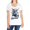 night of the fangaroo Ladies Curvy T-Shirt
