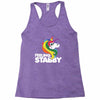feeling stabby Racerback Tank