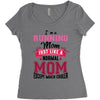 running mom Women's Triblend Scoop T-shirt