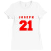 JOSEPH 21 Ladies Fitted T-Shirt