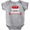 Training to beat All Might Baby Onesie