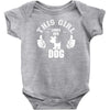 This Girl Loves Her Dog Baby Onesie
