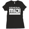 general midi retro Ladies Fitted T-Shirt