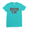 friends don't lie 1 Ladies Fitted T-Shirt