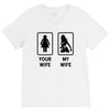 Your Wife And My Wife V-Neck Tee