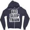 v5 eat sleep train Zipper Hoodie