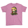 dear world, i&rsquo;m not zelda Youth Tee