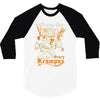 scary krampus 3/4 Sleeve Shirt