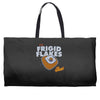 frigid flakes Weekender Totes