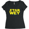 Star Wey Lightsaber Women's Triblend Scoop T-shirt