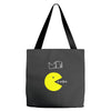 Mr Pacman Tote Bags