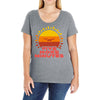five more minutes Ladies Curvy T-Shirt
