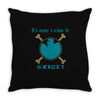 IT'S NEVER A CRIME TO EXIST Franky  One Piece Throw Pillow