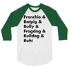 frenchies united 3/4 Sleeve Shirt