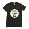 HAPPY FATHER DAY Ladies Fitted T-Shirt