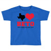 Texas Loves Beto Toddler T-shirt