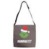 humbug grinch christmas Adjustable Strap Totes