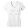 muggle brother Women's V-Neck T-Shirt