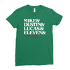 mike dustin lucas eleven will Ladies Fitted T-Shirt