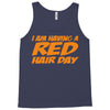 red ginger hair day Tank Top
