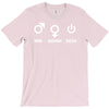 man woman geek T-Shirt