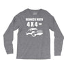 redneck math 4x4 truck Long Sleeve Shirts