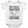 i love video games Baby Bodysuit