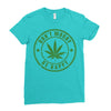 don't worry be happy Ladies Fitted T-Shirt